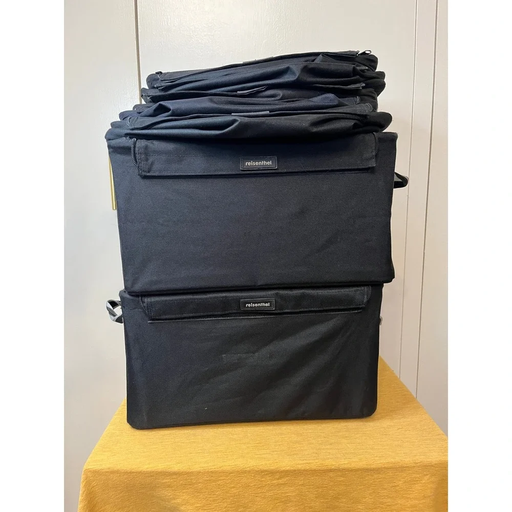Medium Reisenthel Collapsible Fabric Storage Container Box‎ Bin Zip Top